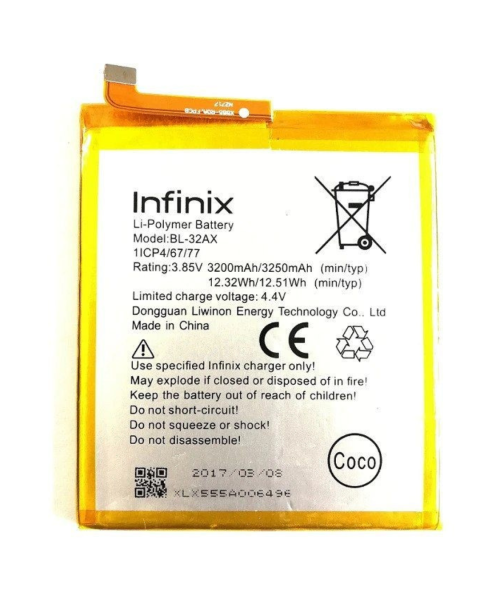 BATTERIE INFINIX NOTE 40 PRO LITHIUM 1ER CHOIX